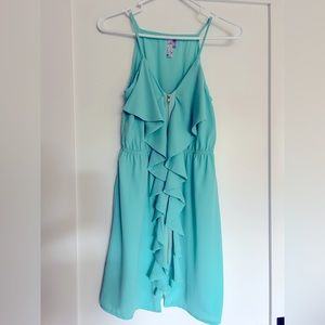 Aqua dress